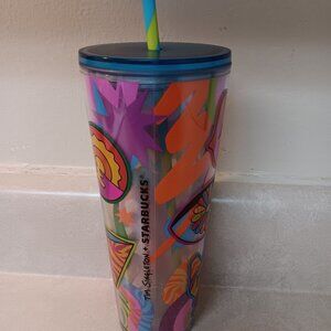 Starbucks Cold Beverage Mug 24 oz Tim Singleton Prewowned